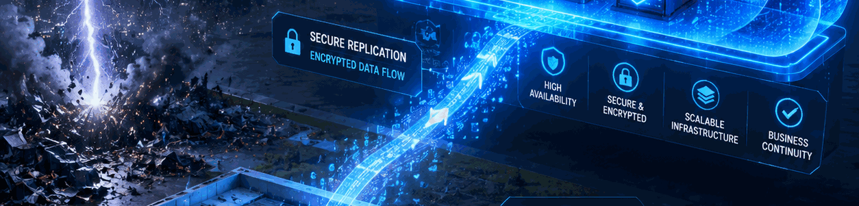 سرویس Cloud DRaaS آدفا: همانندسازی امن، دسترس‌پذیری بالا و تداوم کسب‌وکار